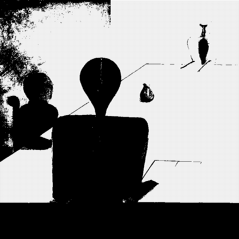 Nexus 1 artwork — after Schlemmer